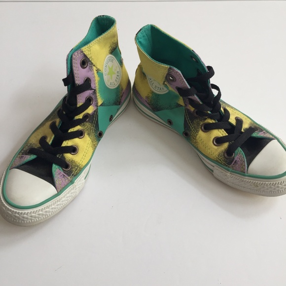 Converse Shoes - Converse Multi Colored All Star HT Sneaker Size 5